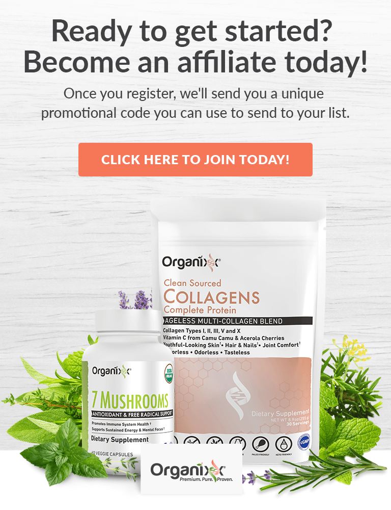 Become An Orgnaixx Affliate Today