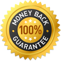 Organixx Money Back Guarantee Seal