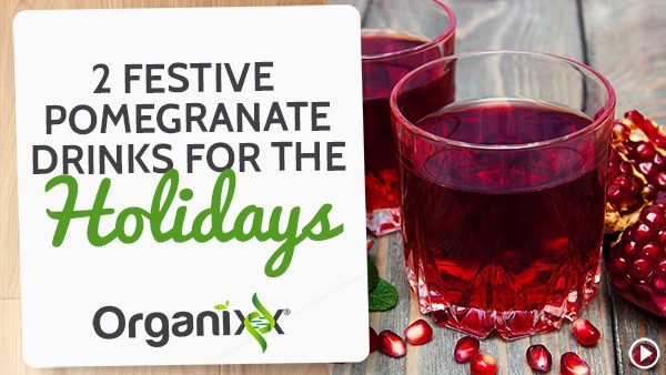 2 Festive Pomegranate Drinks for the Holidays.