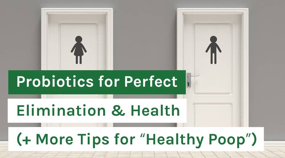 Probiotics for Perfect Elimination & Health (+ More Tips for “Healthy Poop”)