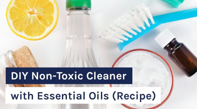 DIY Non-Toxic Cleaner with Essential Oils (Recipe)