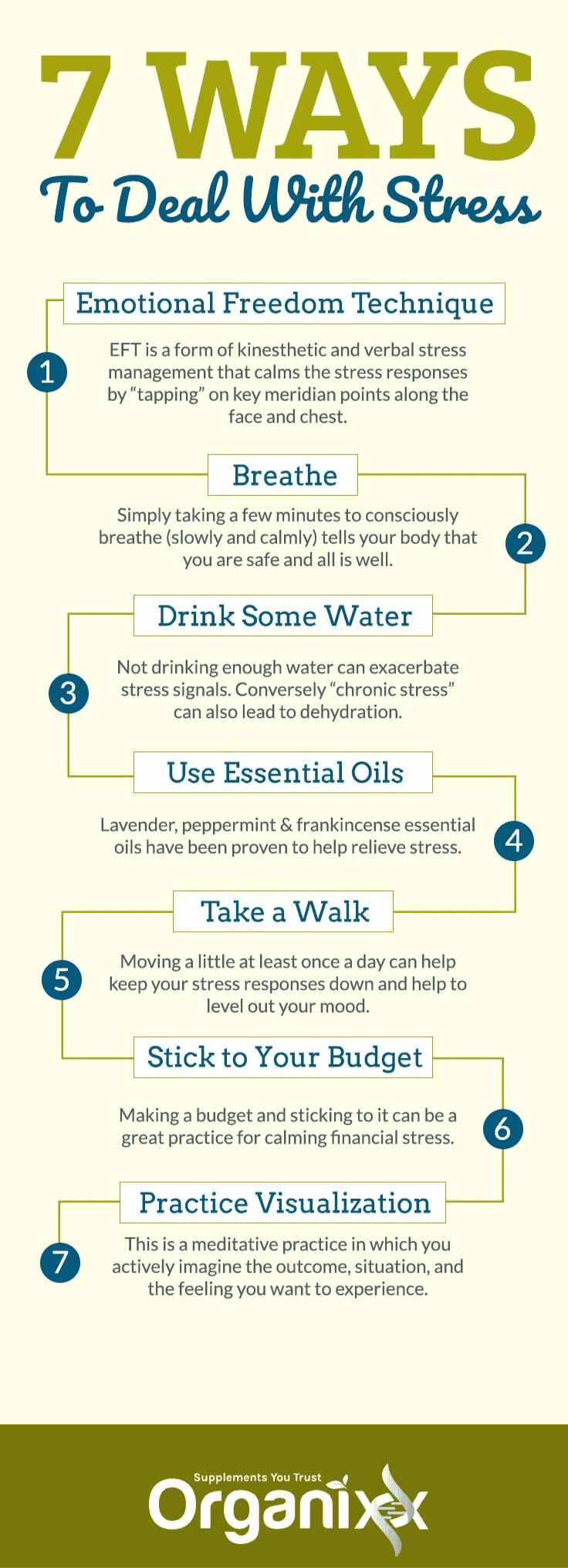 7 ways to deal with stress