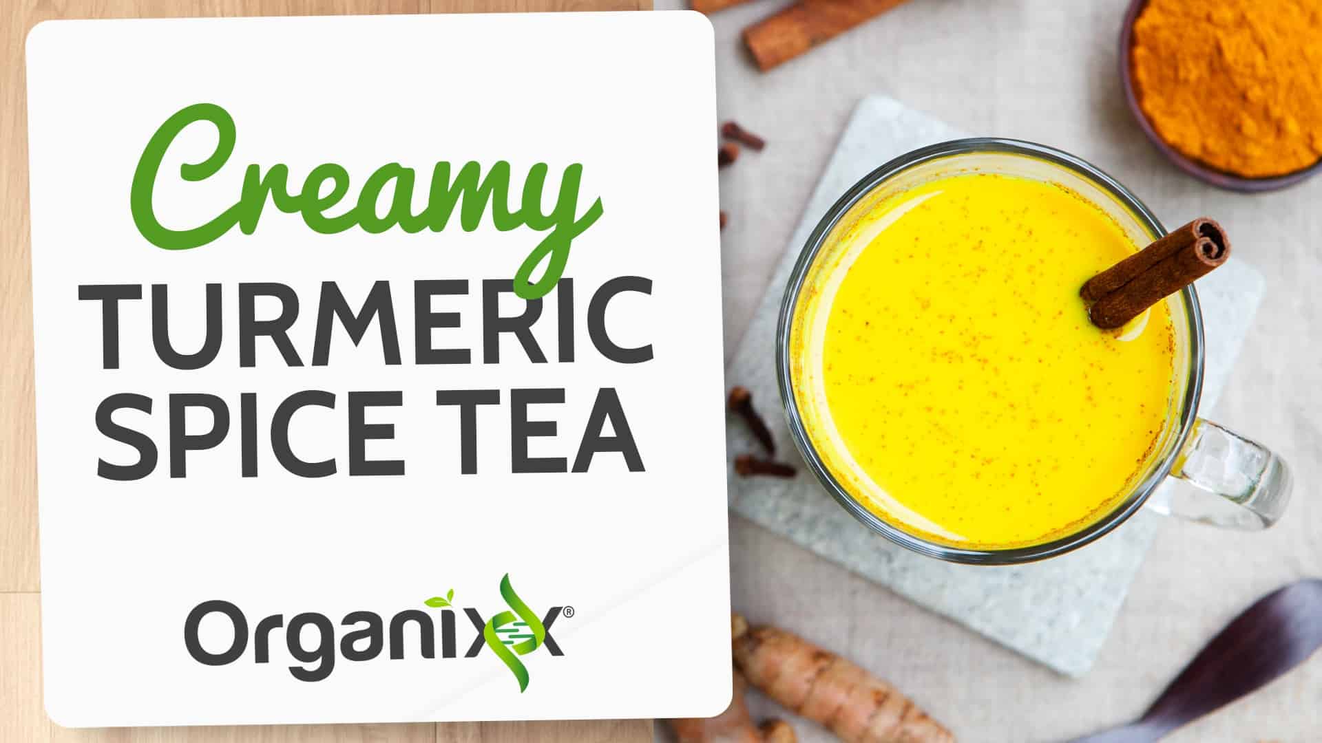Creamy Turmeric Spice Tea