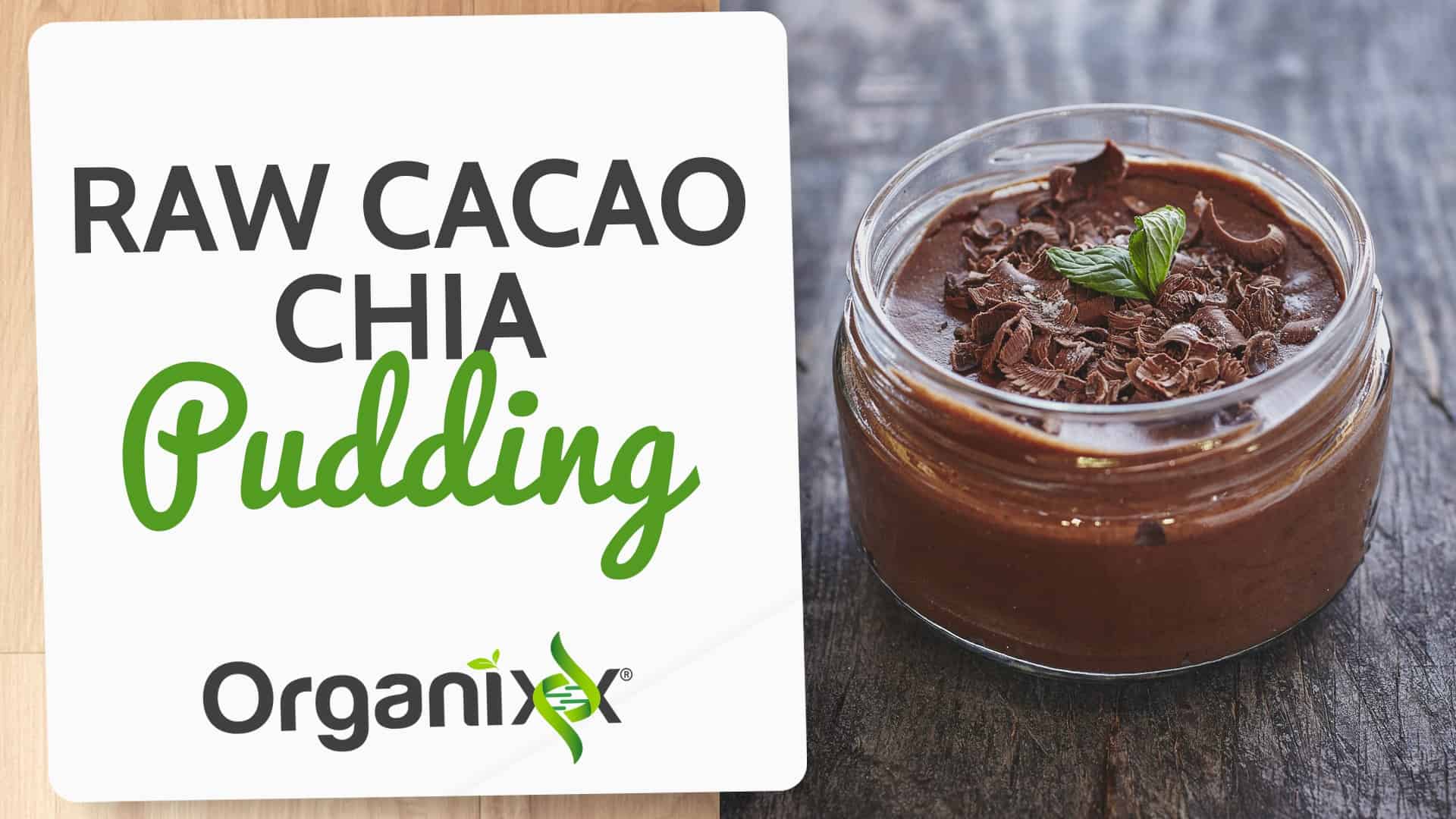 Feel Good Raw Cacao Chia Pudding