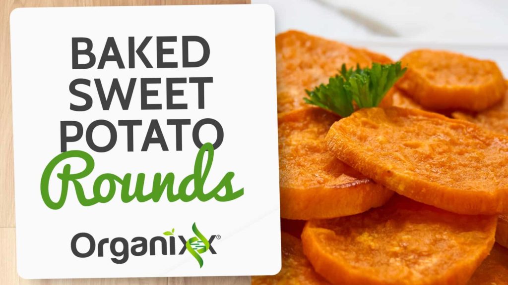 Baked Sweet Potato Rounds