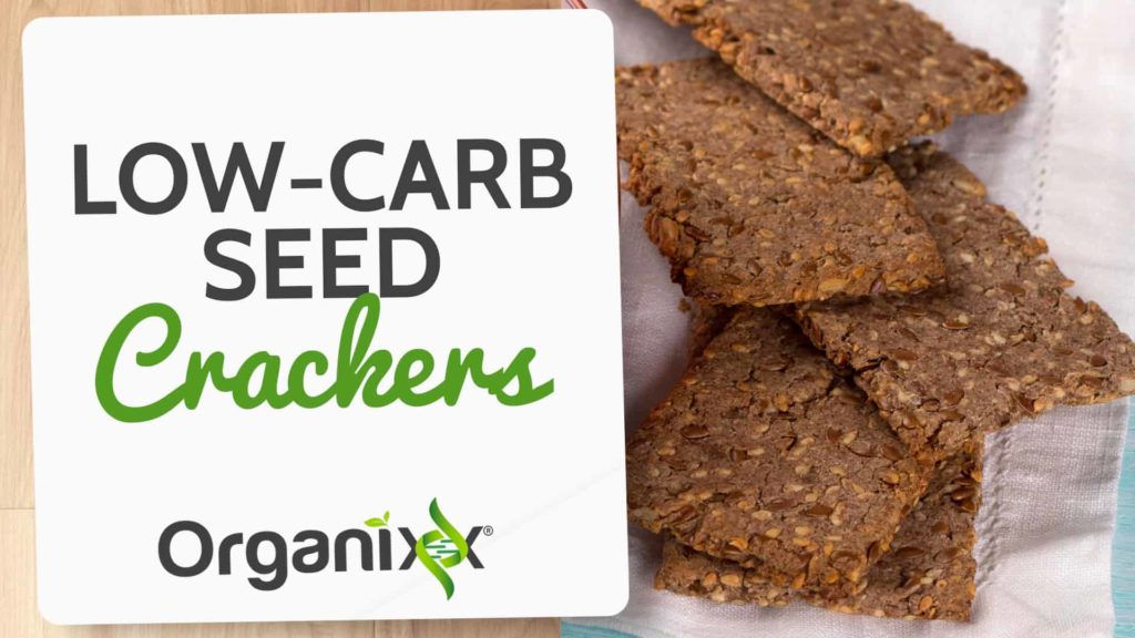 Low-Carb Seed Crackers