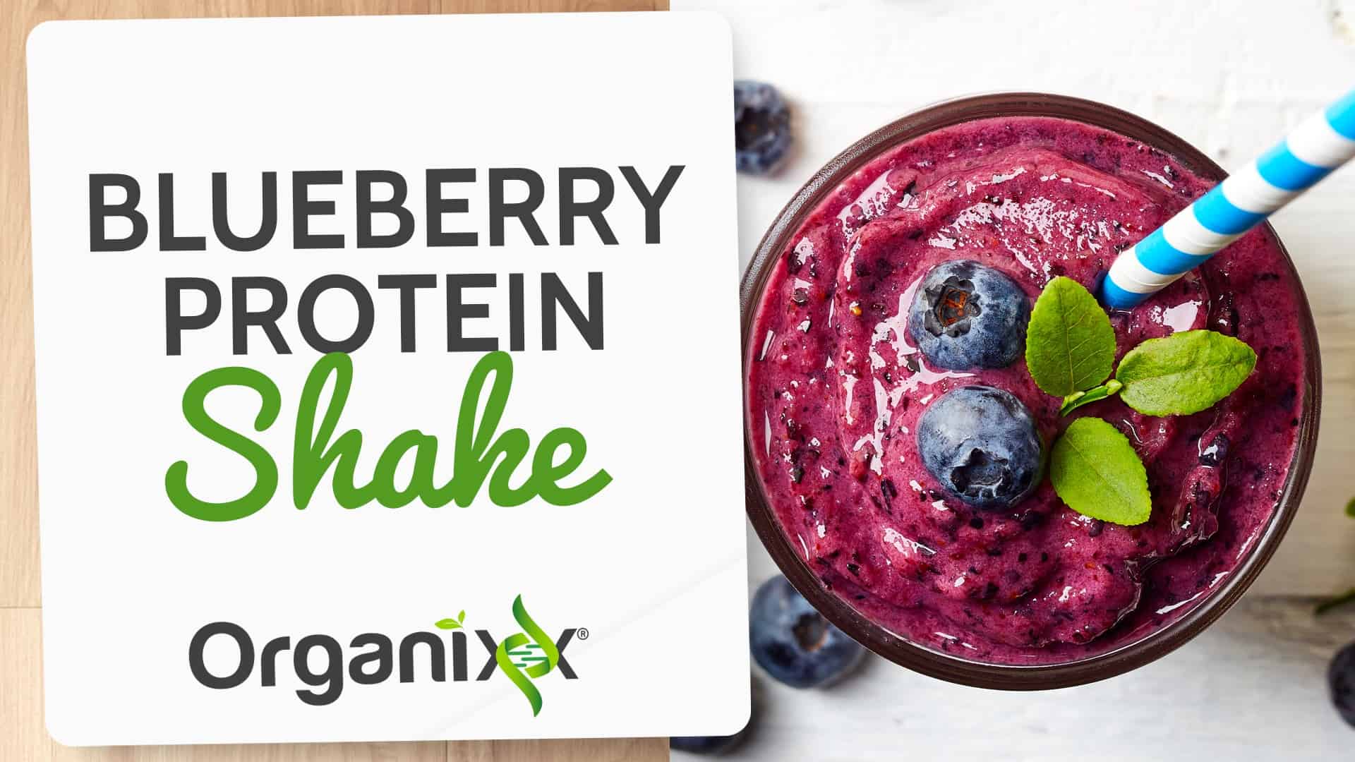 Blueberry Protein Shake