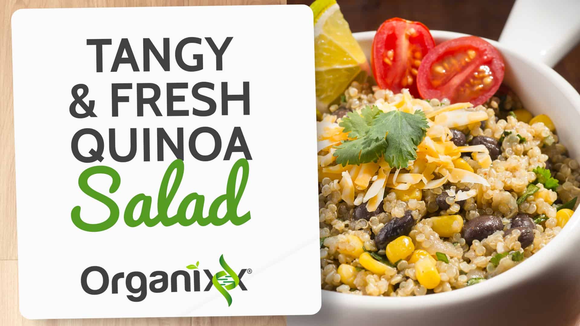 Tangy & Fresh Quinoa Salad