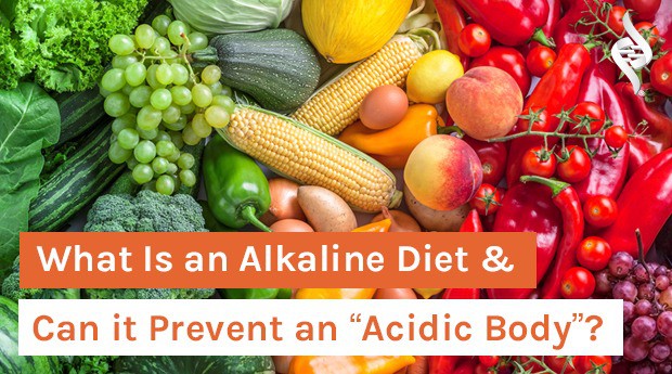 Alkaline foods with article title What Is an Alkaline Diet & Can it Prevent an Acidic Body