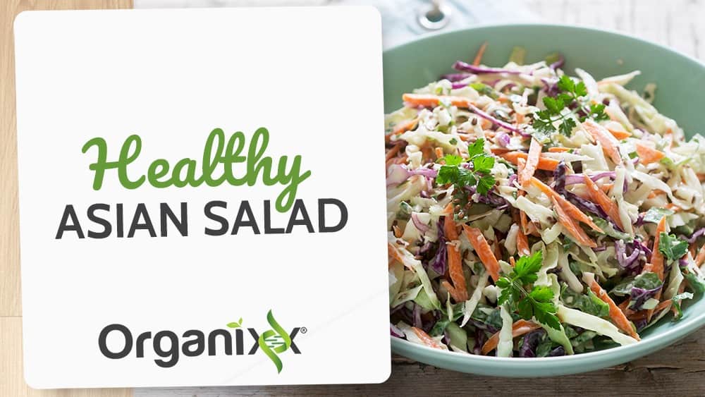 Probiotic-Rich Healthy Asian Salad