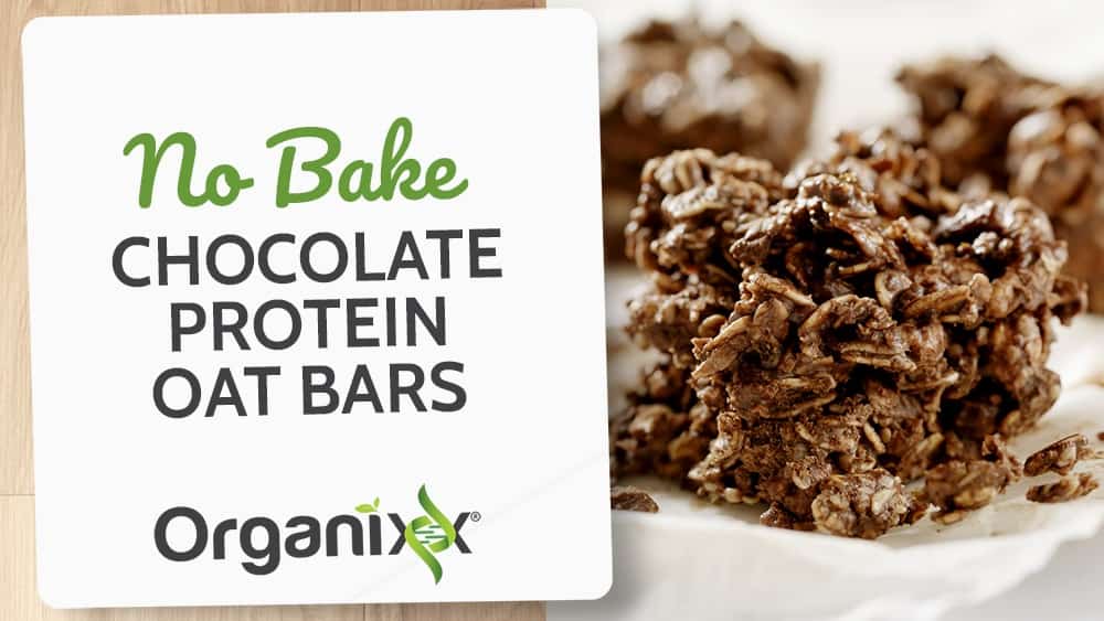 No-Bake Chocolate Protein Oat Bars