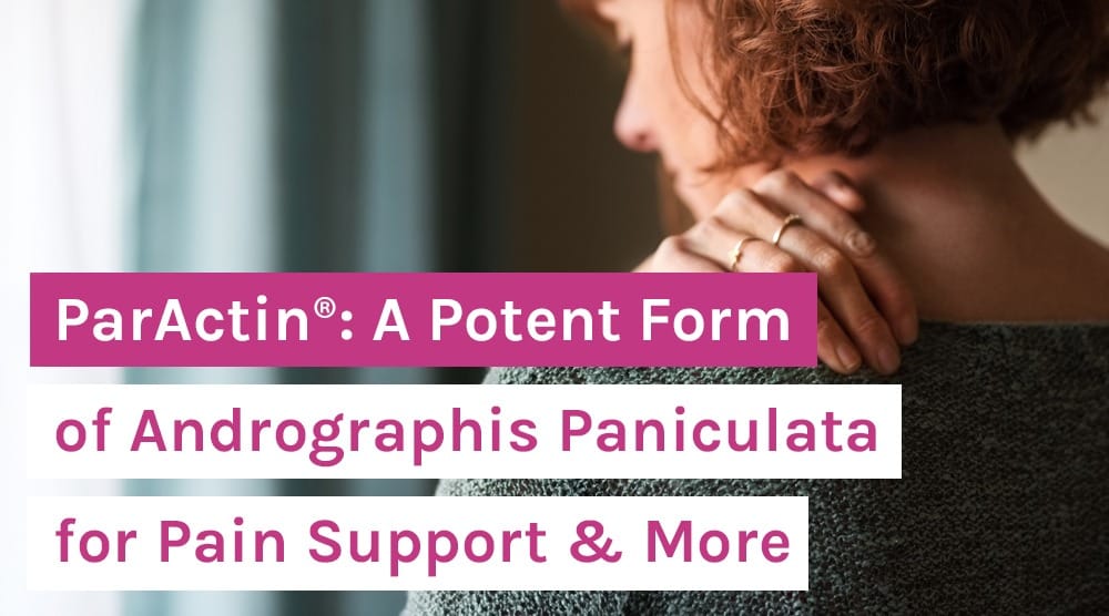 ParActin®️_ A Potent Form of Andrographis Paniculata for Pain-Blog