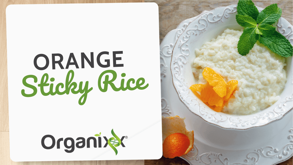 Orange Sticky Rice