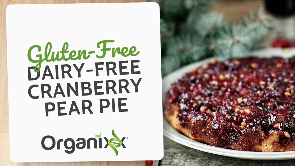 Gluten-Free, Dairy-Free Cranberry Pear Pie