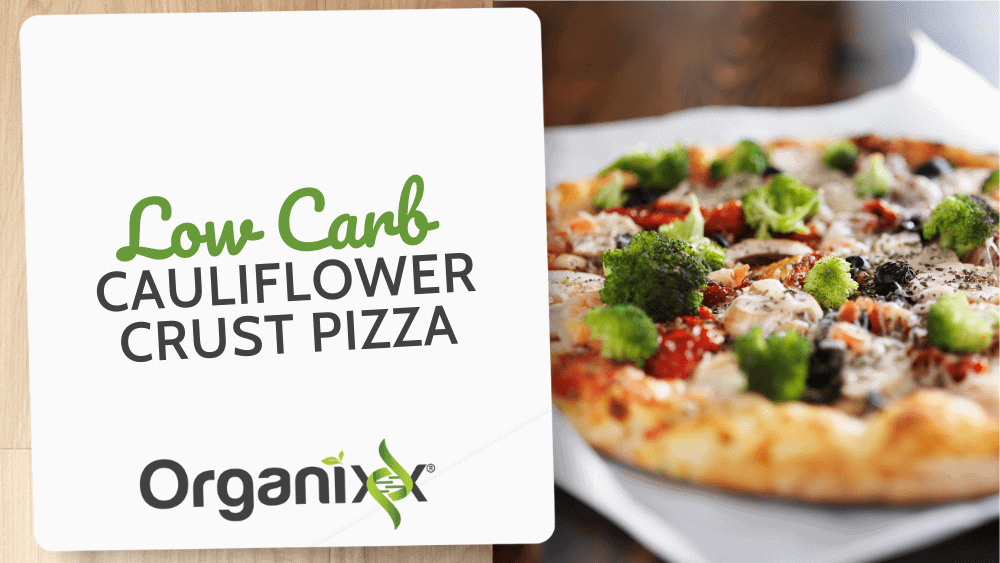 Low-Carb Cauliflower Crust Pizza