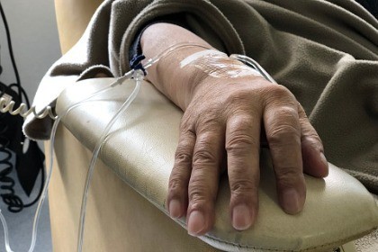 arm-of-patient-receiving-chemotherapy-treatment