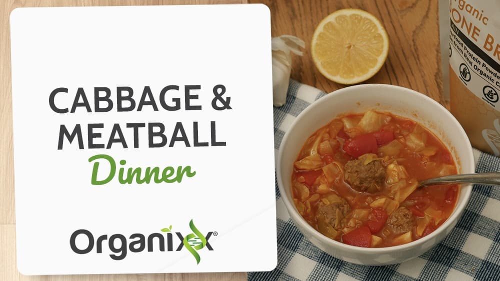 Cabbage & Meatball Dinner