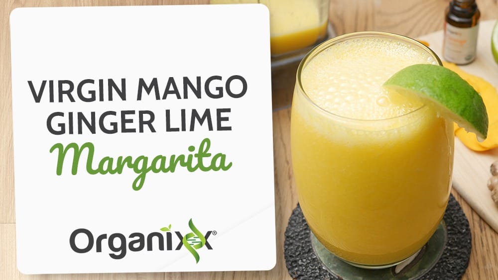 Virgin Mango Ginger Lime Margarita