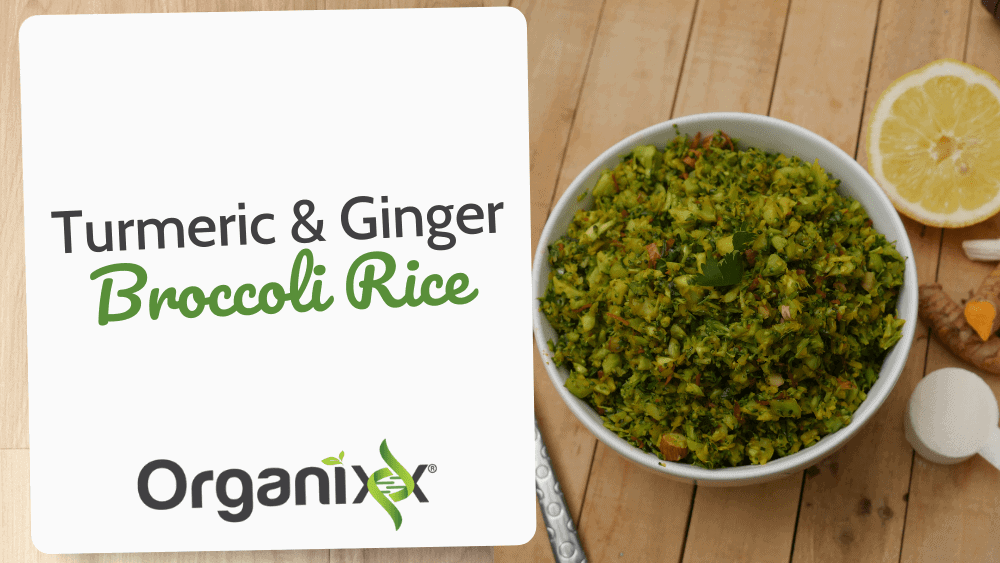 Turmeric and Ginger Broccoli Rice