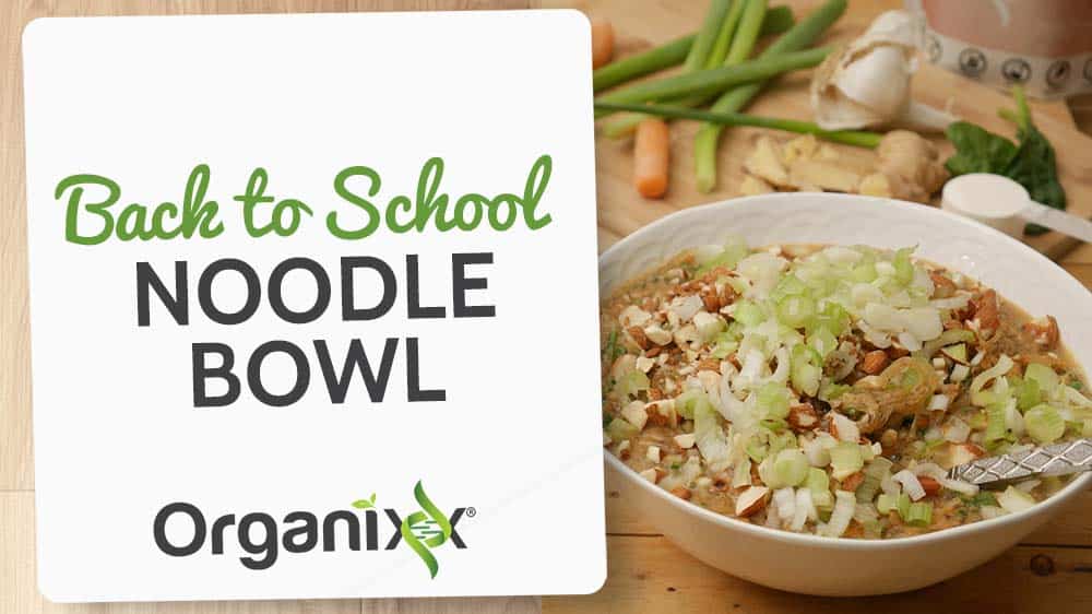 Back to School Noodle Bowl