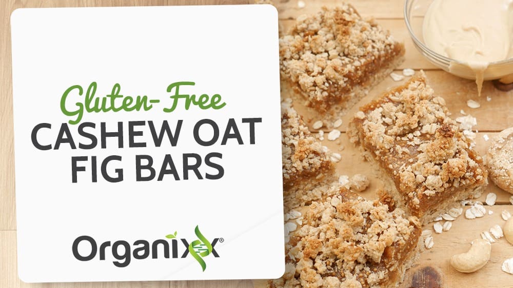 Gluten-Free Cashew Oat Fig Bars