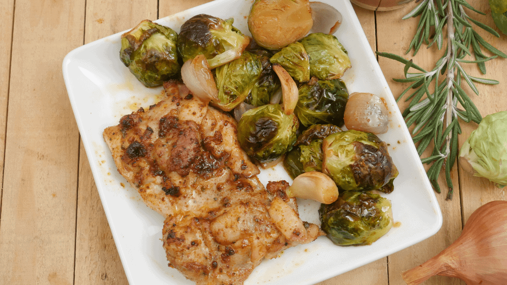 Smoked Paprika Chicken and Brussels Sprouts – Organixx
