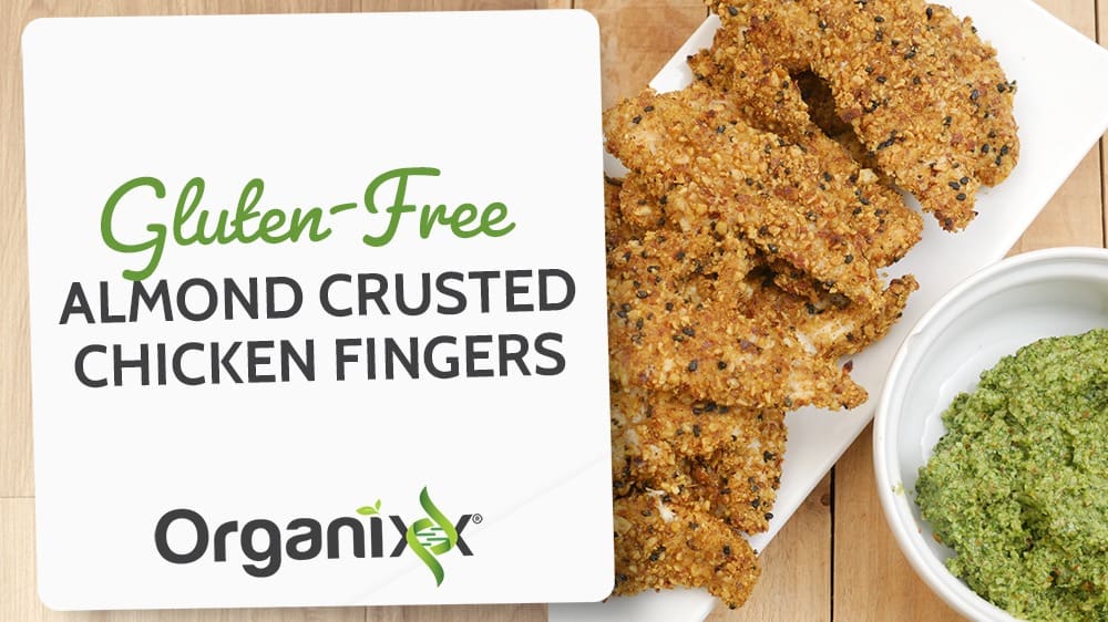 Gluten-Free Almond Crusted Chicken Fingers