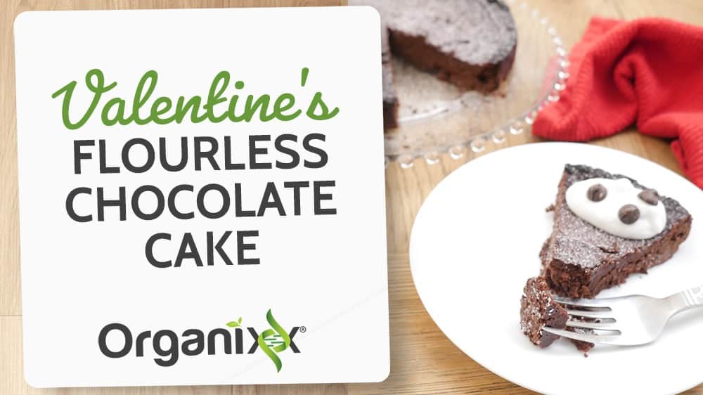 Valentine's Flourless Chocolate Cake