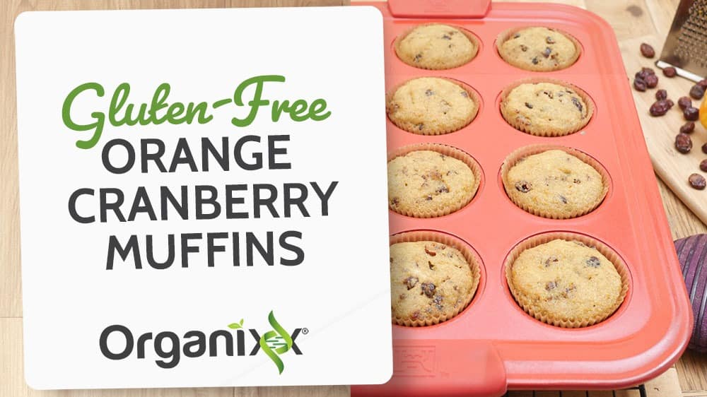 Gluten-Free Orange Cranberry Muffins