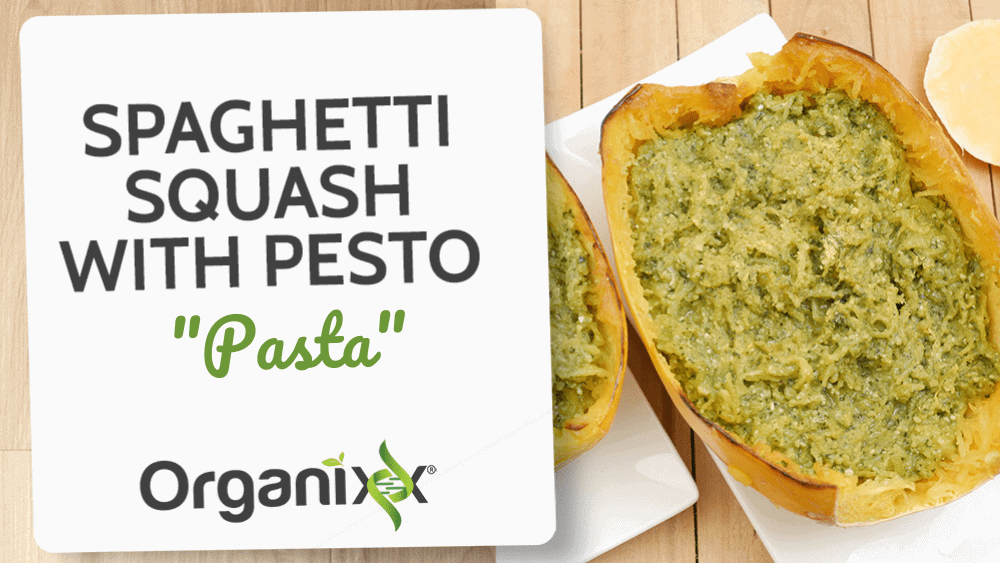 Spaghetti Squash with Pesto