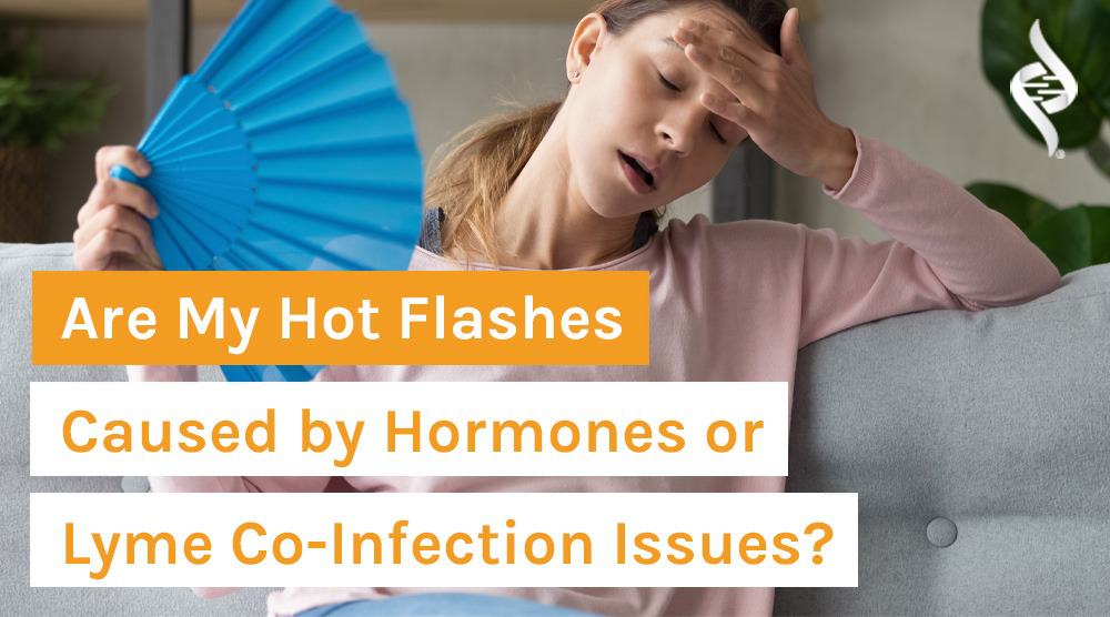 Are My Hot Flashes Caused by Hormones or Lyme Co-Infection Issues?