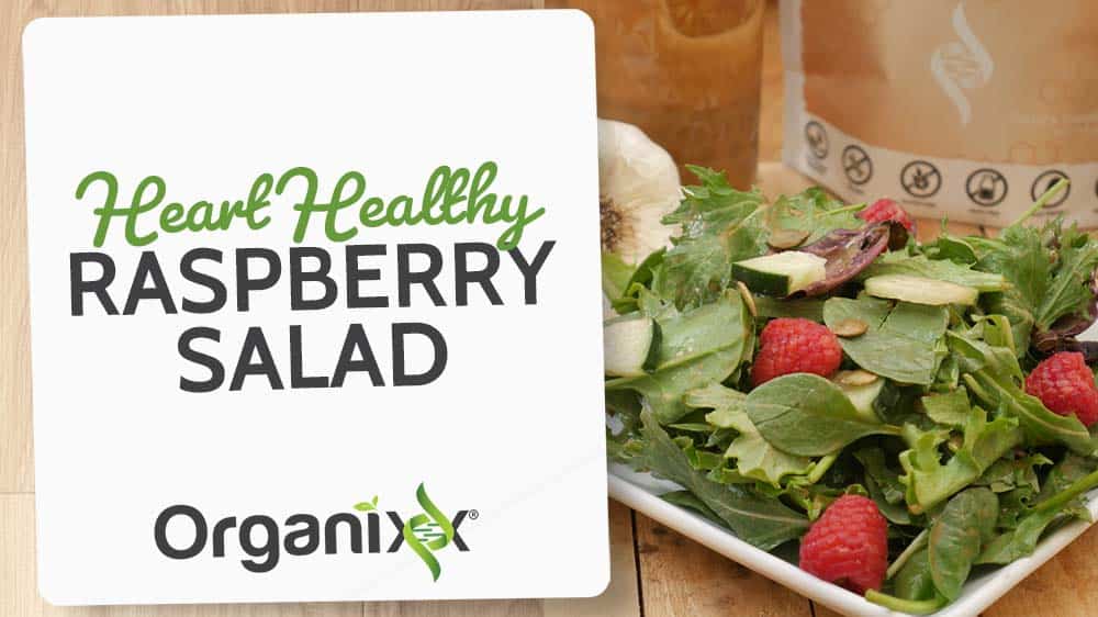 Heart Healthy Raspberry Salad