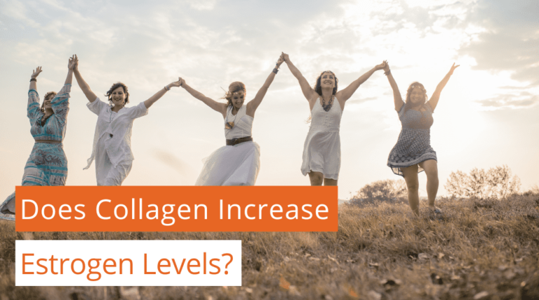 does collagen increase estrogen levels