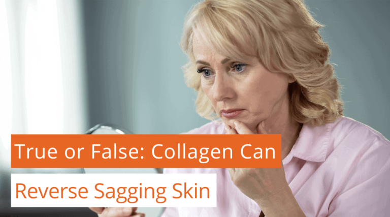 can collagen reverse sagging skin