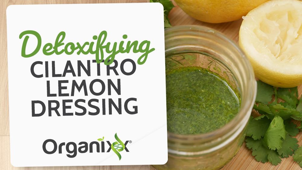 Detoxifying Cilantro Lemon Dressing