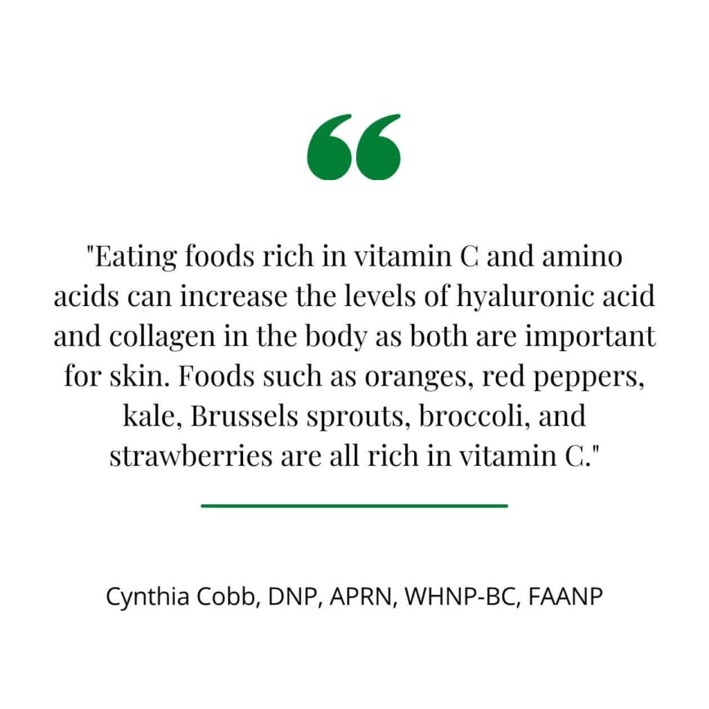 how to boost collagen levels, a quote from a medical article.