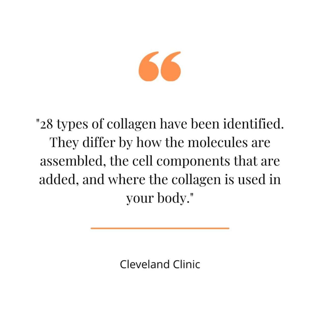 Collagen types quotes.