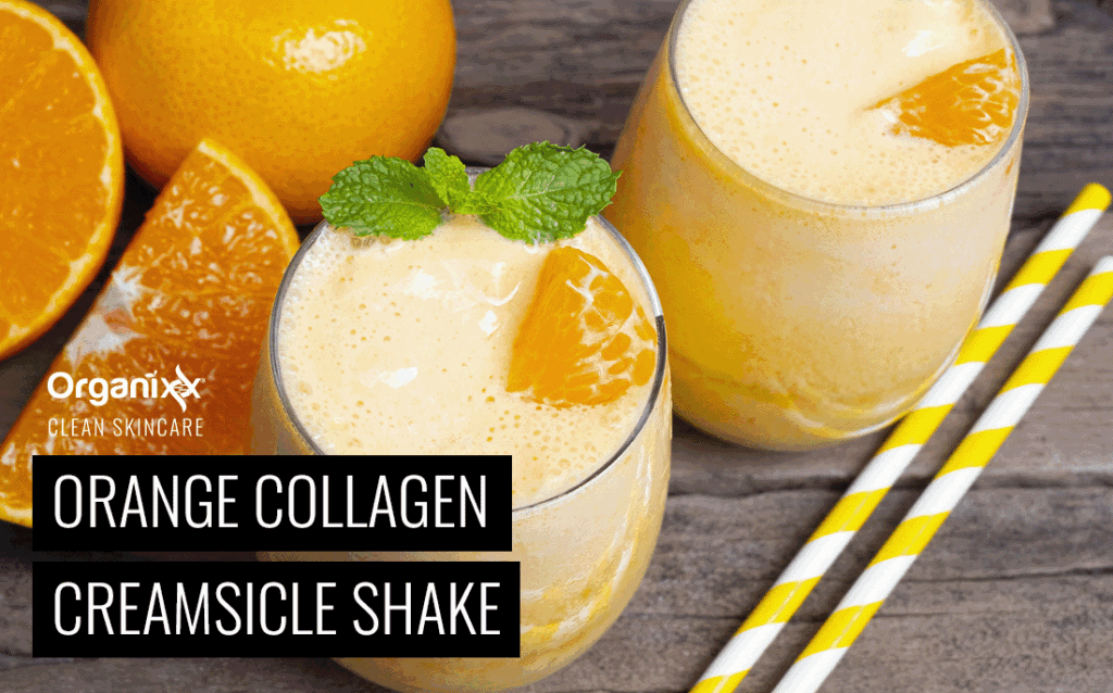 Orange Creamsicle Shake with Collagen