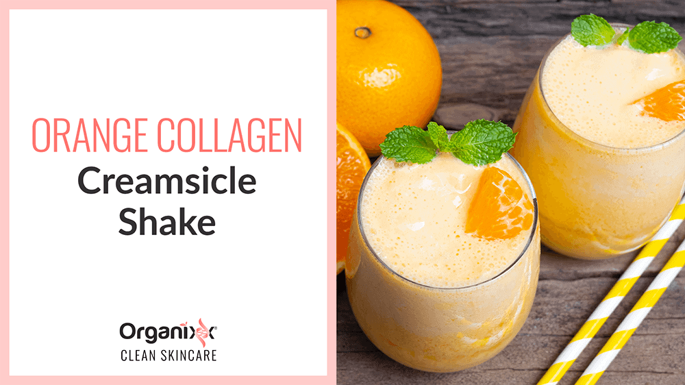 Orange Creamsicle Shake with Collagen