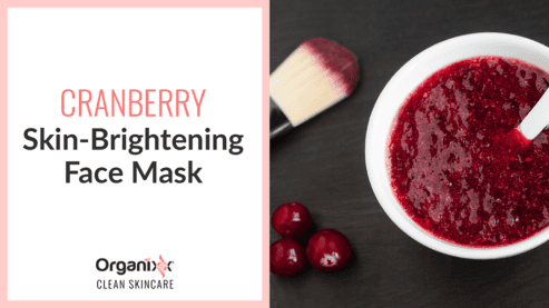 Cranberry Skin Brightening Face Mask