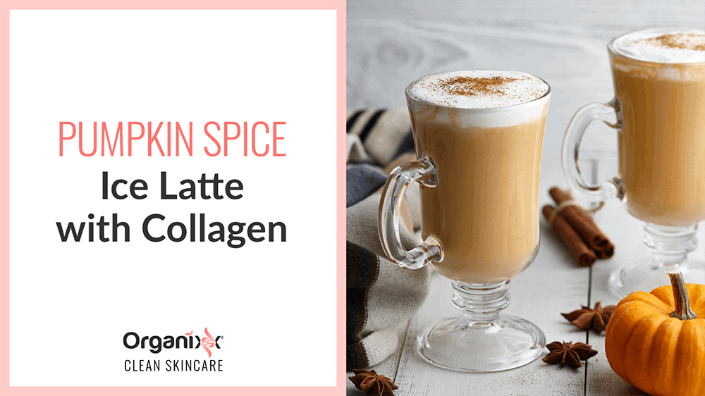 Pumpkin Spice Iced Latte with Collagen