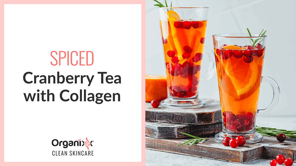 Spiced Cranberry Tea with Collagen