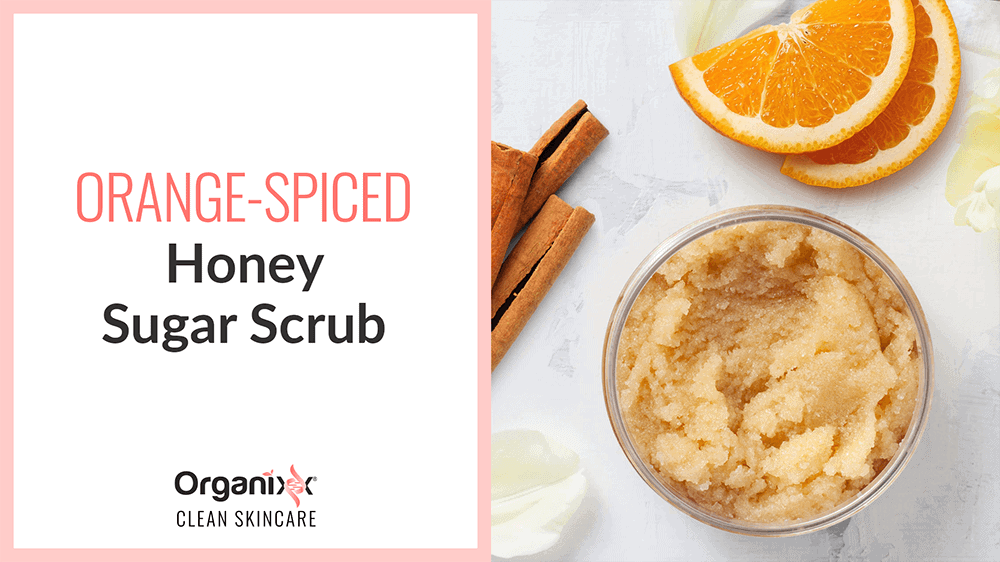 Orange-Spiced Honey Sugar Scrub