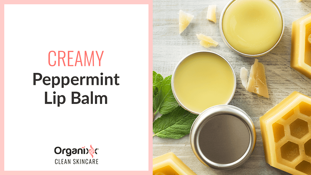 Creamy Peppermint Lip Balm