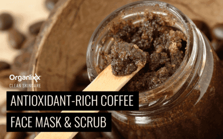 Antioxidant-Rich Coffee Face Mask and Scrub