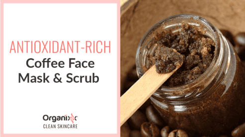 Antioxidant-Rich Coffee Face Mask and Scrub