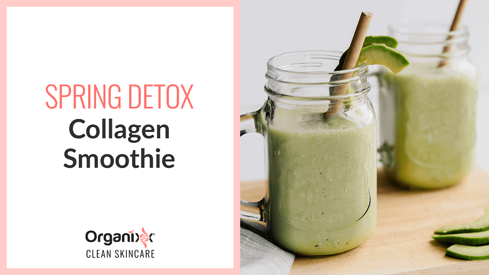Spring Detox Collagen Smoothie