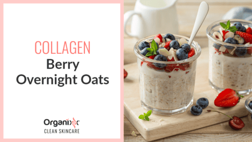 Collagen Berry Overnight Oats