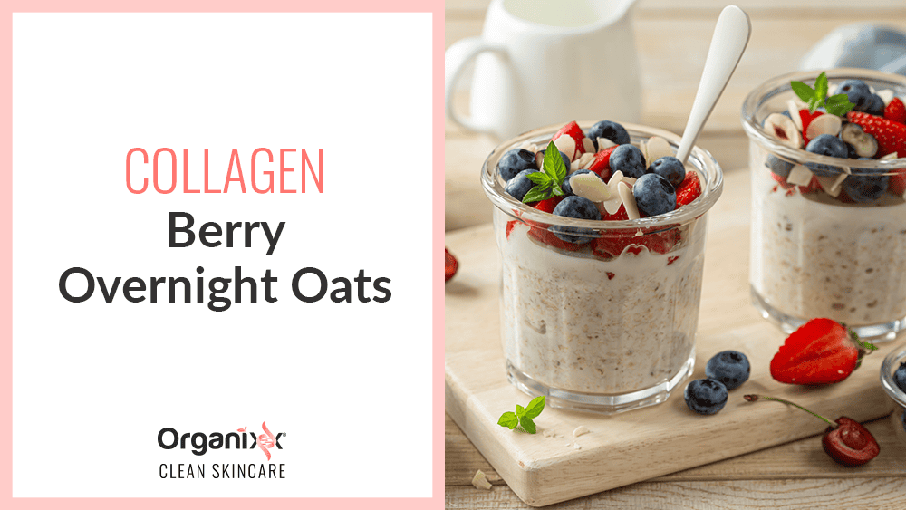 Collagen Berry Overnight Oats