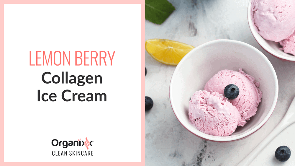 Lemon Berry Collagen Ice Cream